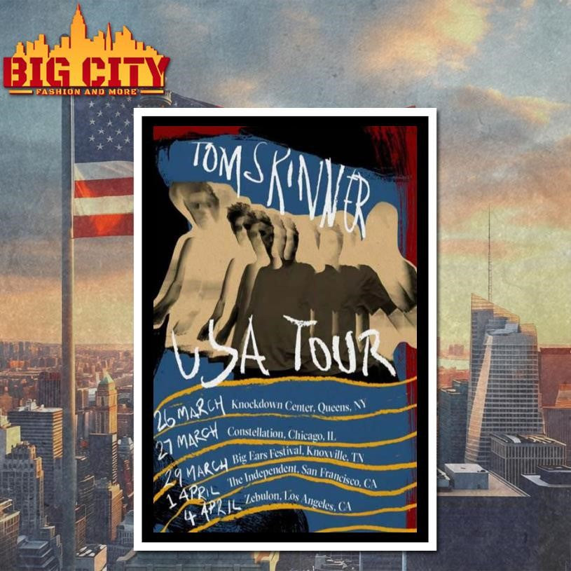 Tom Skinner USA Tour 2026 Poster Shirt