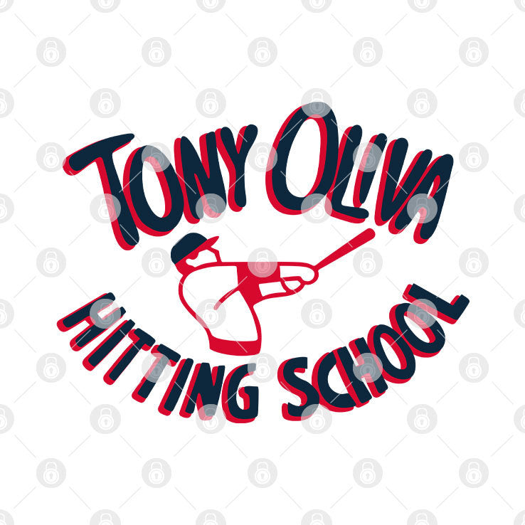 Tony Oliva Hitting School Baseball T Shirt