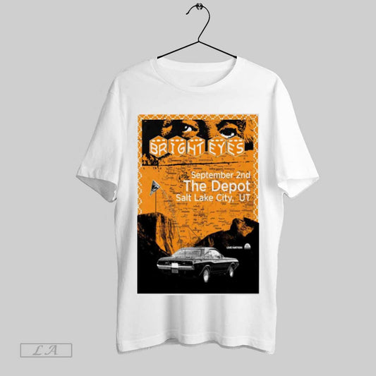 Top Poster Bright Eyes The Depot In Salt Lake City Ut September 2nd 2025 T Shirt Sweatshirt Hoodie Shirt
