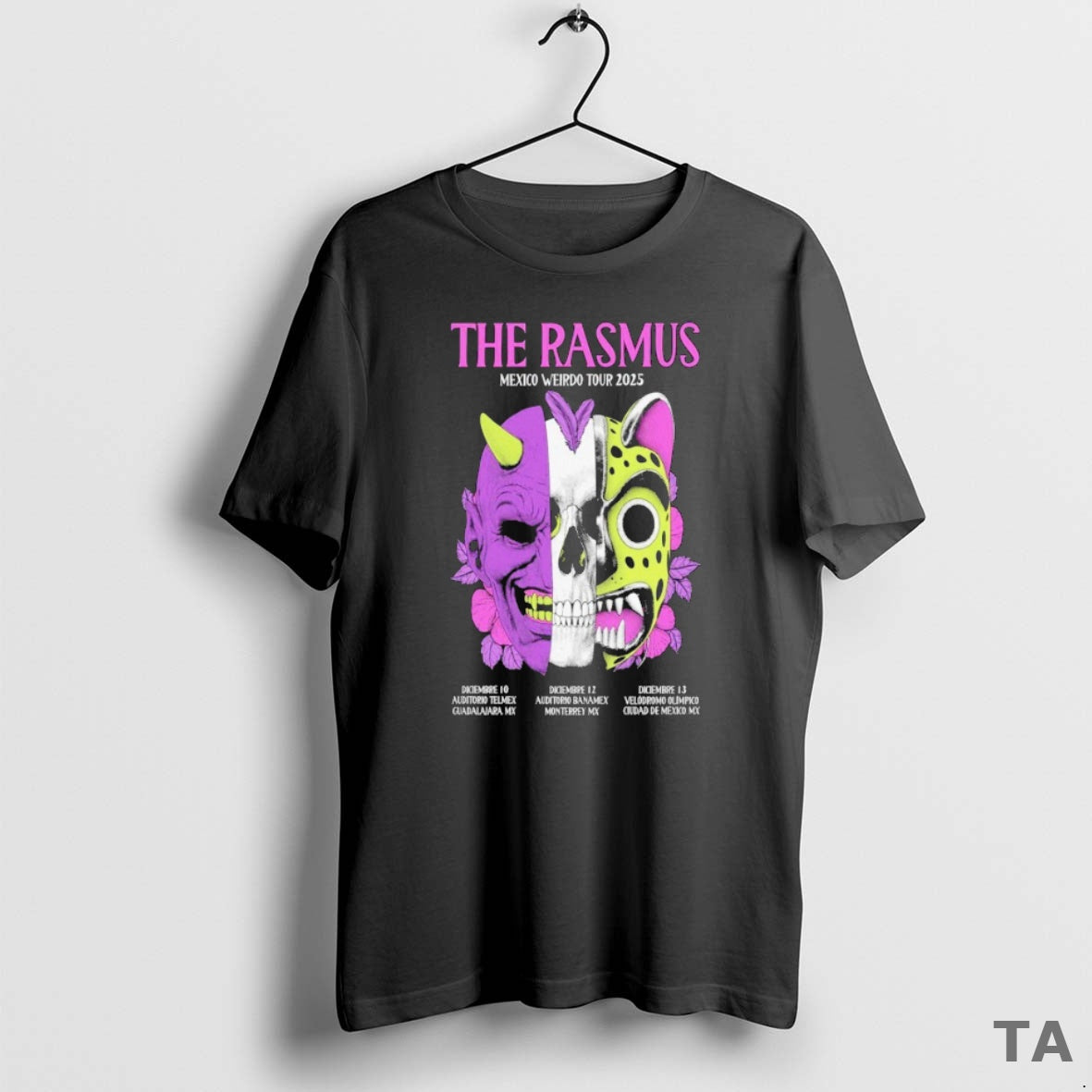 Top Rasmus Dec 10 2025 Tour Auditorio Telmex Guadalajara Mx T-Shirts