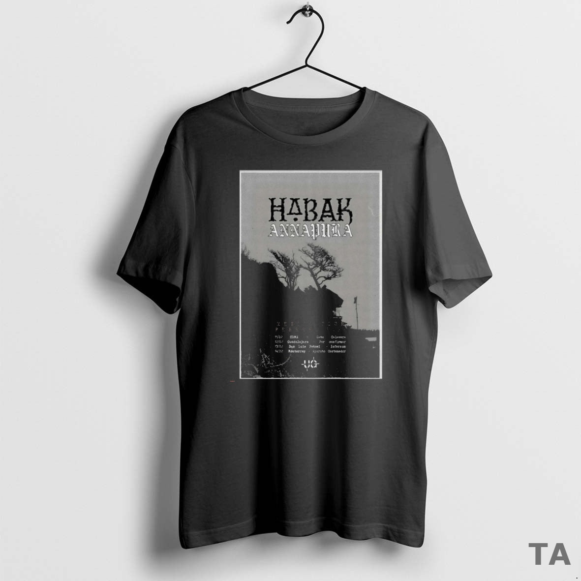 Top Habak Annapura Mexico Tour February 11 14 2026 Live Concert T-Shirts
