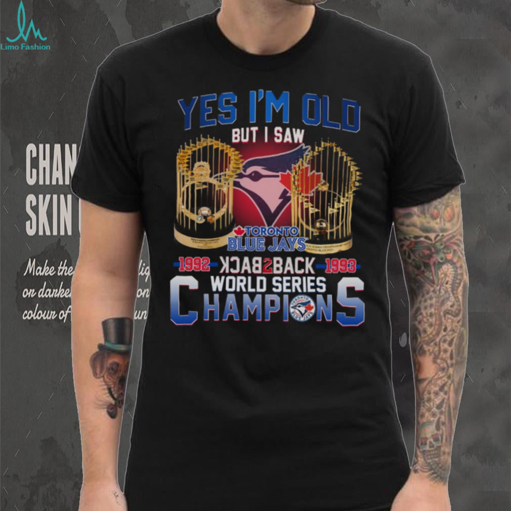 Toronto Blue Jays Back To Back World Series Champions shirt