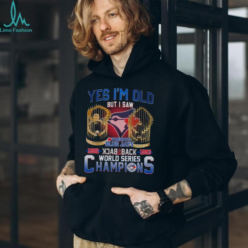 Toronto Blue Jays Back To Back World Series Champions shirt