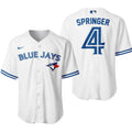 Toronto Blue Jays Springer 4 Baseball Jersey