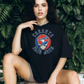 Toronto Blue Jays x Grateful Dead Steal Your Face Baseball Mashup T Shirt