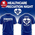Toronto Maple Leafs Healthcare Appreciation x NHL 2026 Night Two Sided Shirt