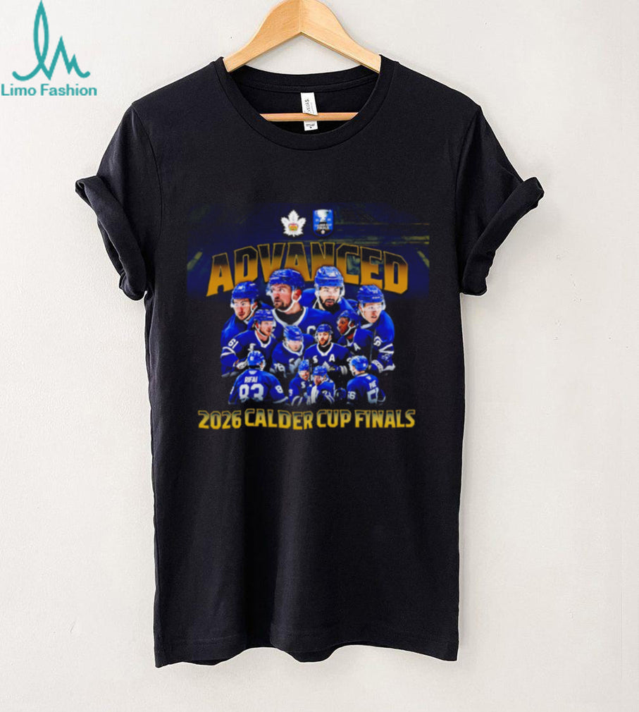 Toronto Marlies advanced 2026 Calder Cup Finals team collage shirt