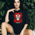 Toronto Nightmare Canada Skull Wing Graphic T Shirt Gothic Canada T shirt
