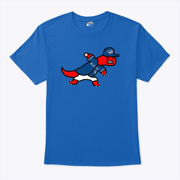 Toronto Raptors And Toronto Blue Jays Mascot Mashup T Shirt