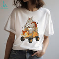Totoro Riding Catbus ATV Mashup Studio Ghibli Fan T Shirt