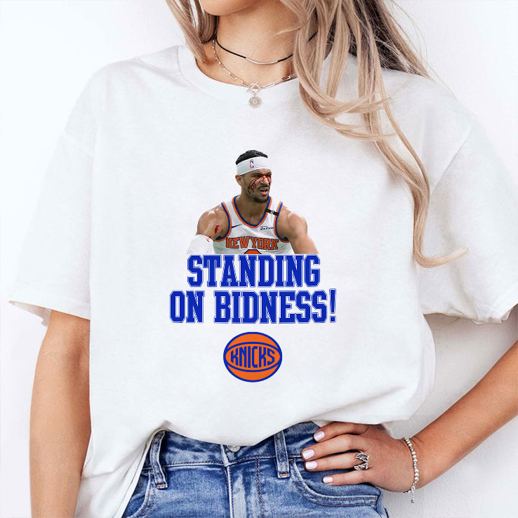 Tracy Morgan Wearing Josh Hart Bleeding On T Shirt