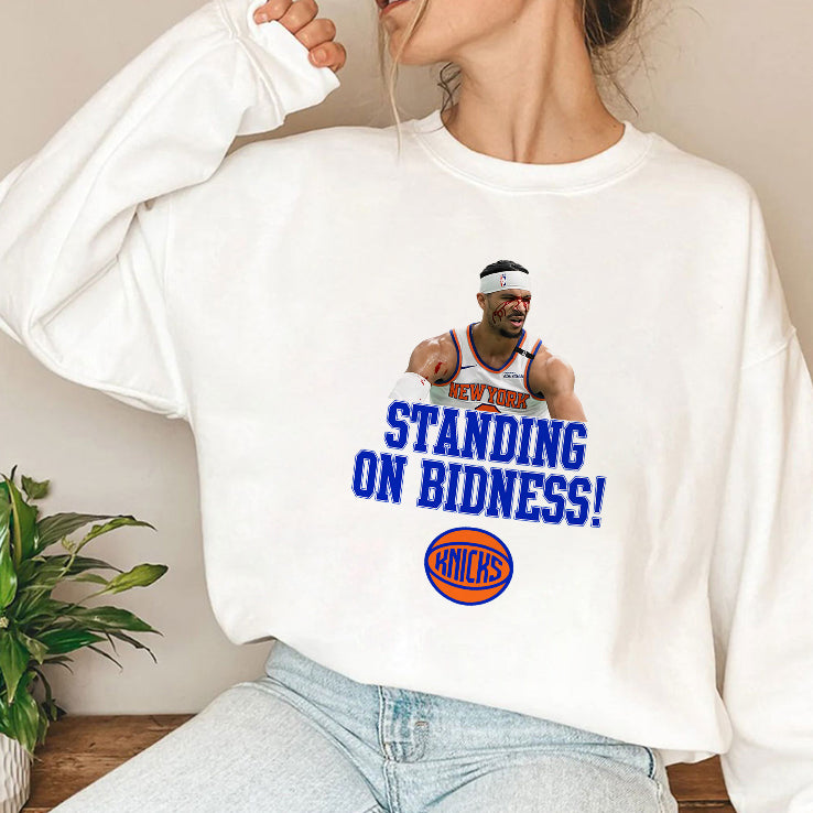 Tracy Morgan Wearing Josh Hart Bleeding On T Shirt