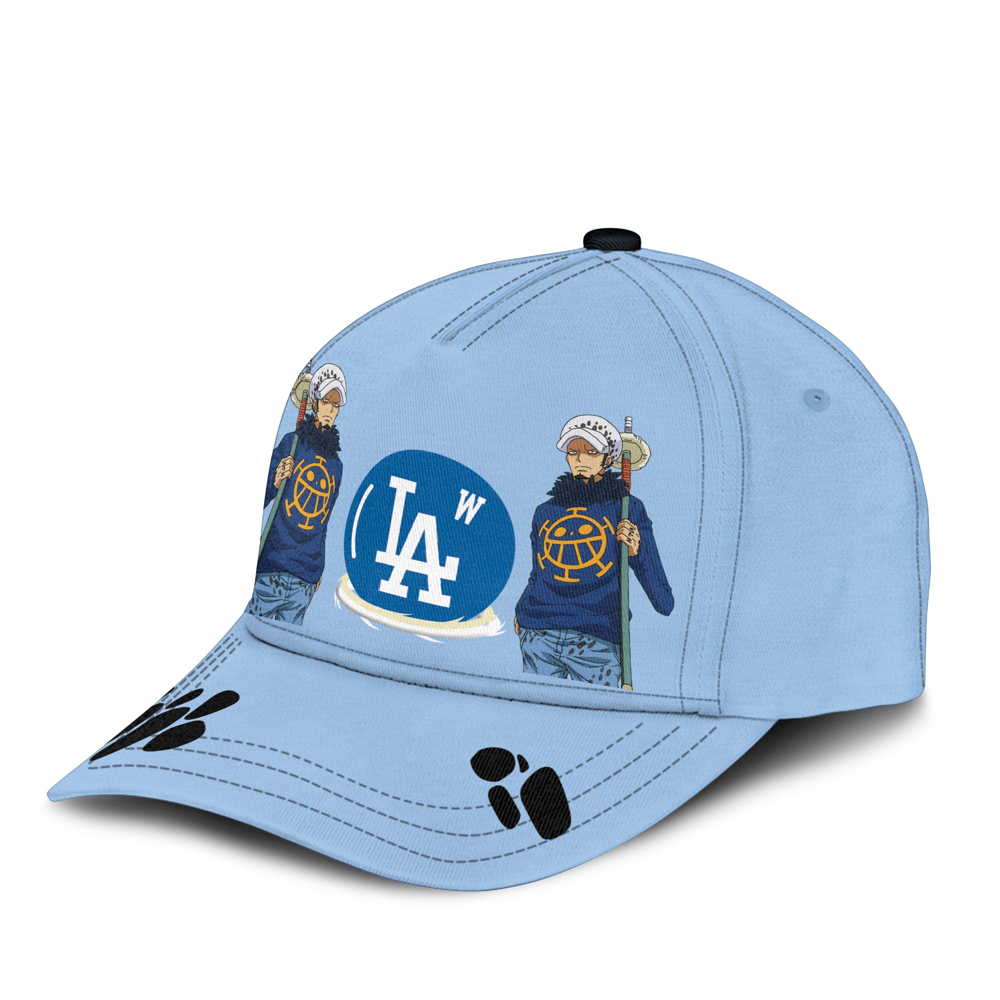 Trafalgar D. Water Law Los Angeles Dodgers Hat