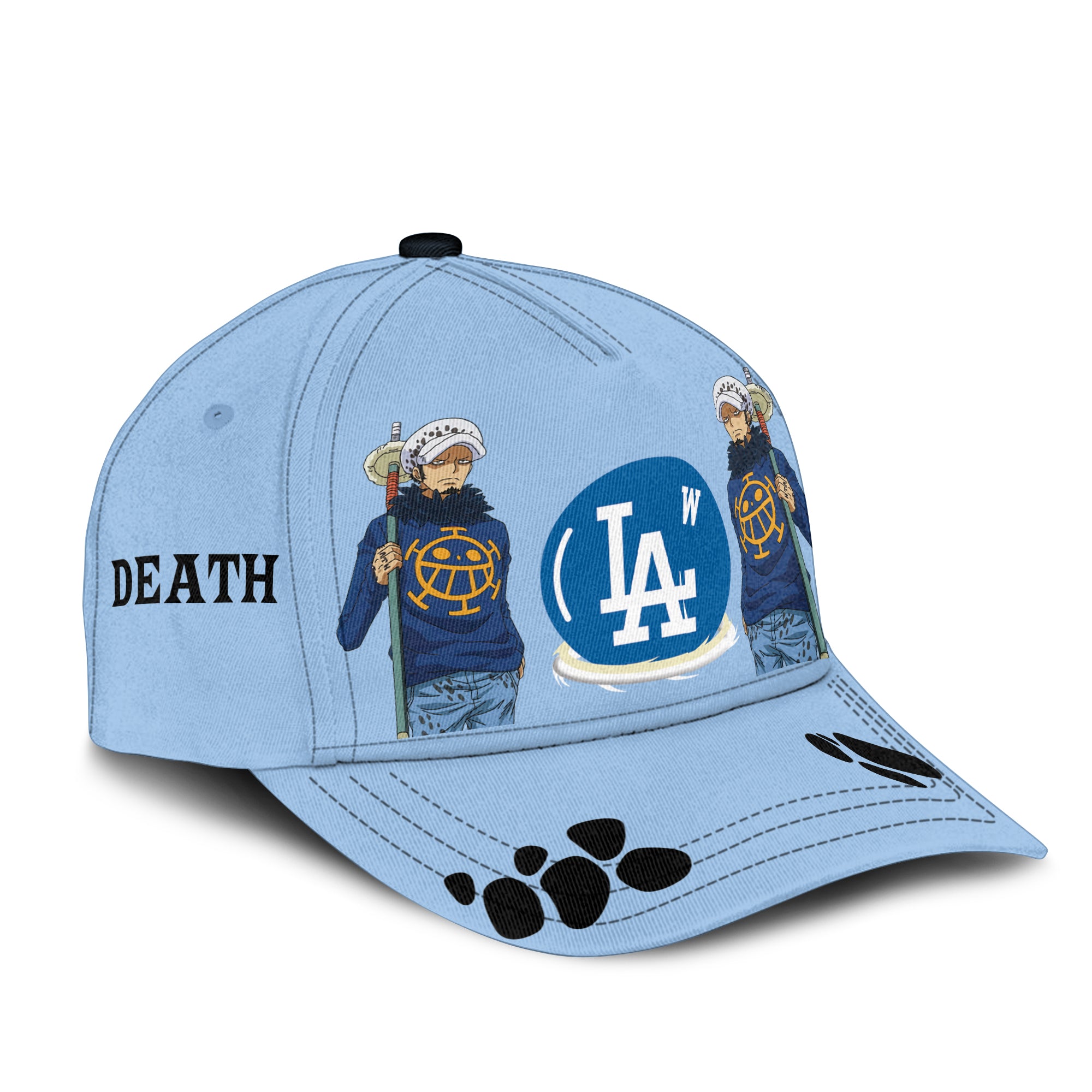 Trafalgar D. Water Law Los Angeles Dodgers Hat