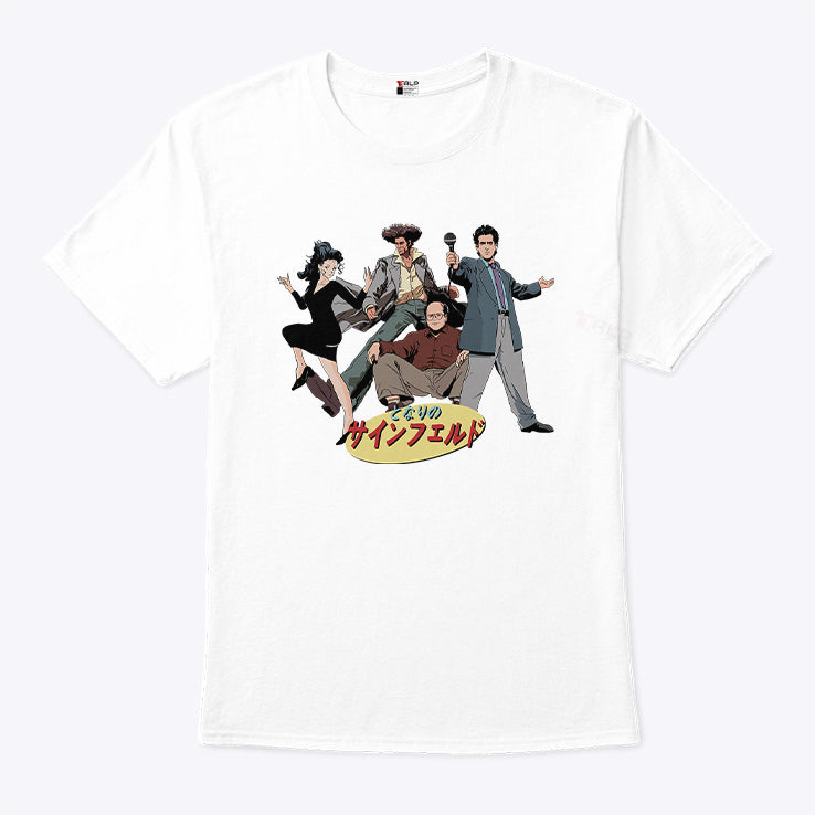 Japanese 90s Sitcom Seinfeld T Shirt