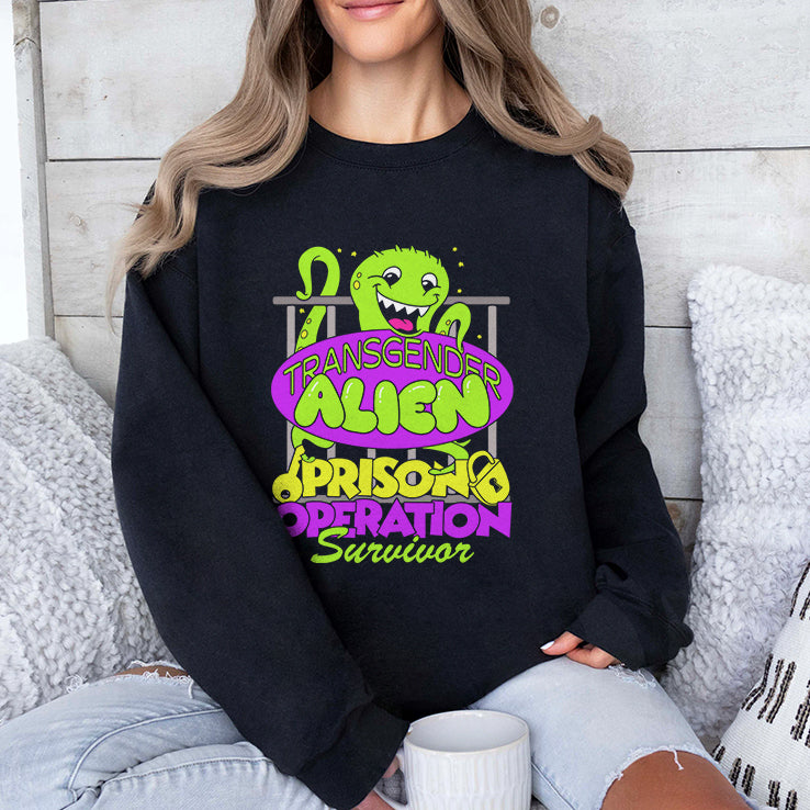 Transgender Alien Prison Operation Survivor Shirt