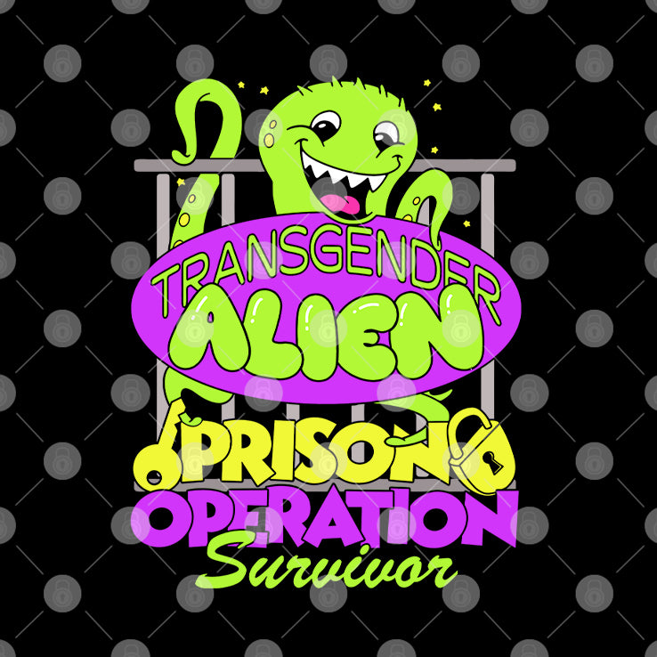 Transgender Alien Prison Operation Survivor Shirt