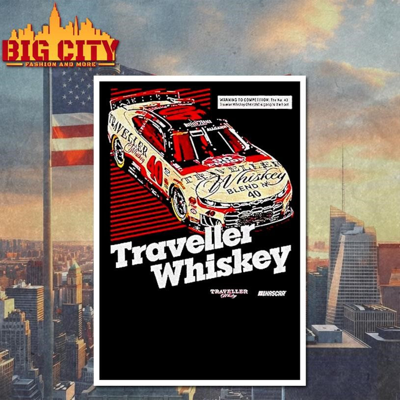 Traveller Whiskey Blend 40 Blend N 40 Warning To Competition Shirt