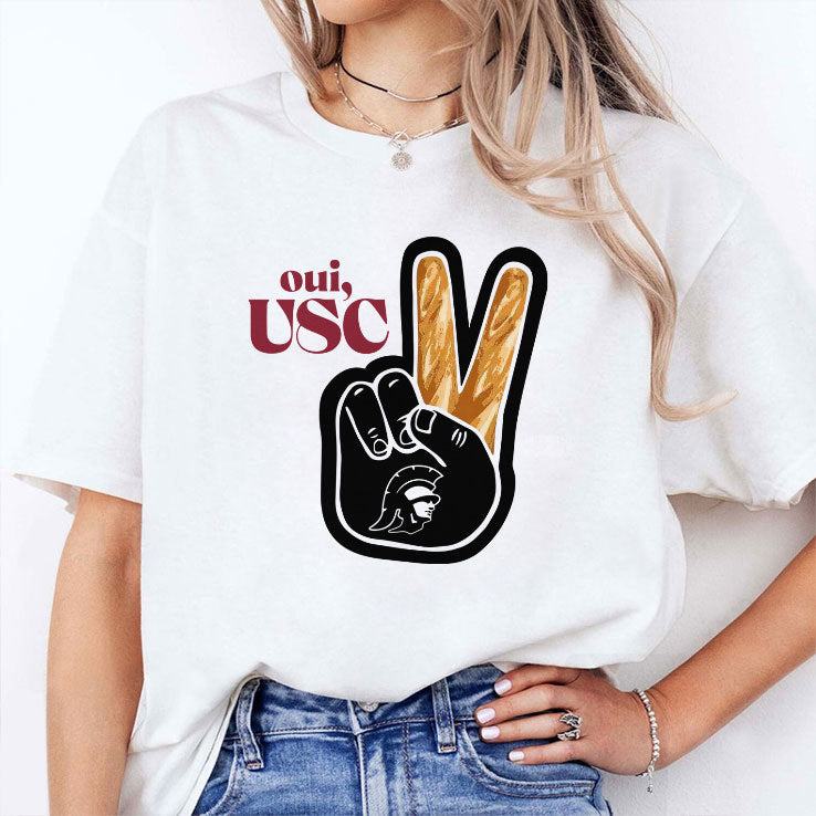 Travis Scott Fight On OUI USC Women’s Basketball T Shirt