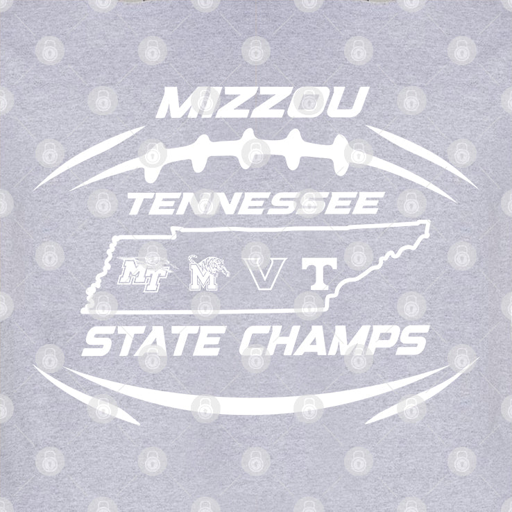 TreVez Johnson Mizzou Tennessee State Champs T Shirt