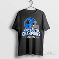 Trending Carolina Panthers Nfc South 2025 Champions T-Shirts