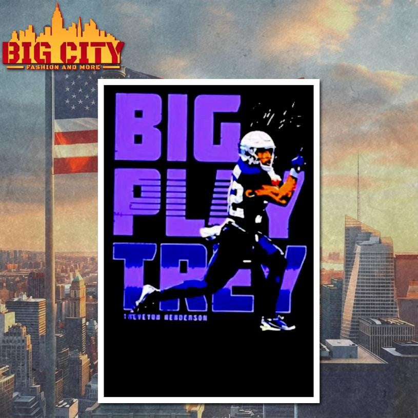 Treveyon Henderson Big Play Trey Shirt