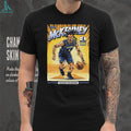 Trey McKenney Michigan Wolverines Comic Style Basketball Graphic T Shirt