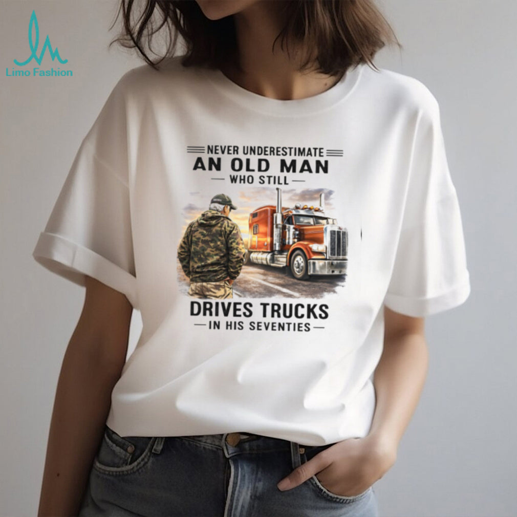 Truck Driver Long Haul Rig Operator Retirement Shirt