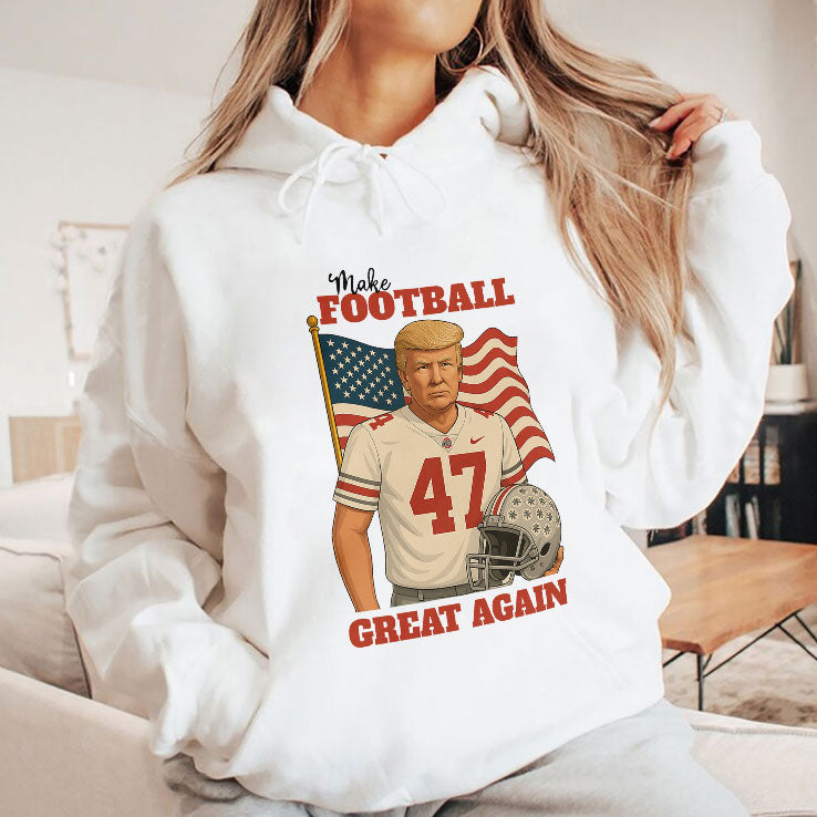 Trump 47 Make Football Great Again Shirt
