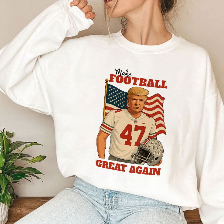 Trump 47 Make Football Great Again Shirt