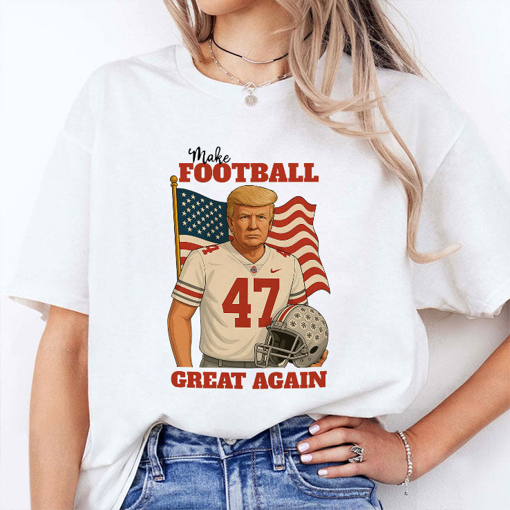 Trump 47 Make Football Great Again Shirt