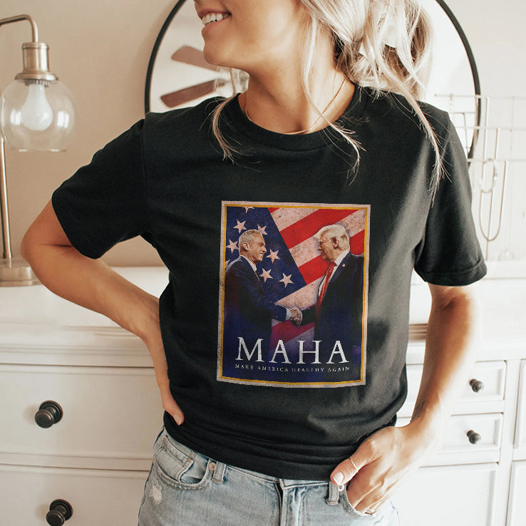 Trump And Kennedy Jr. MAHA Make America Healthy Again Shirt