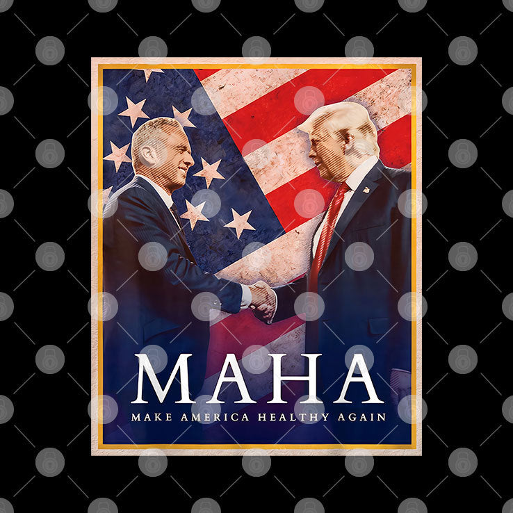 Trump And Kennedy Jr. MAHA Make America Healthy Again Shirt