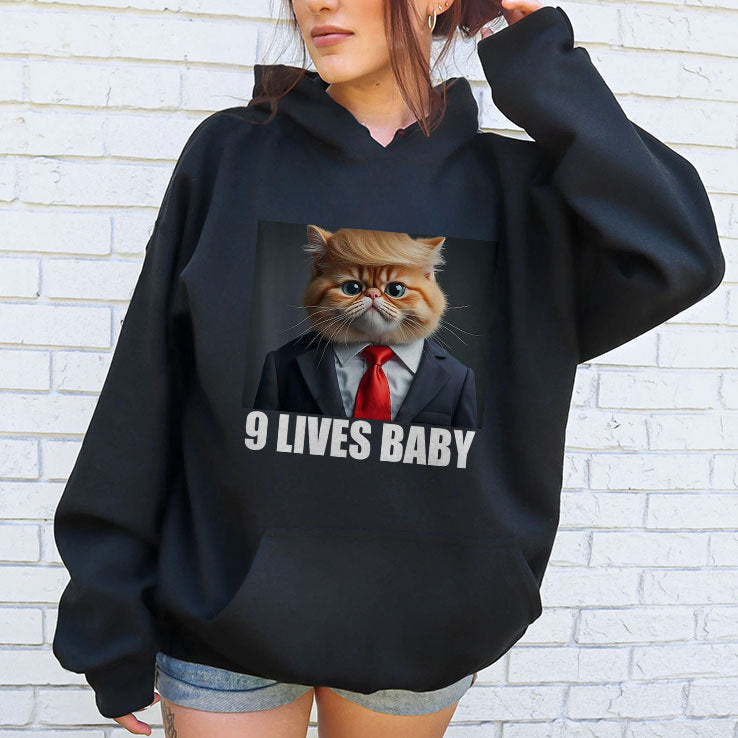 Trump Cat 9 Lives Baby Shirt