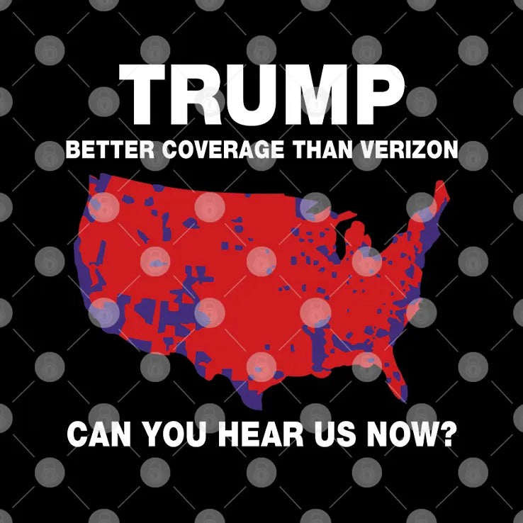 Trump Coverage Better Than Verizon Can You Hear Us Now Mug