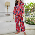 Trump Dancing Make American Great Again Christmas Pajamas Set