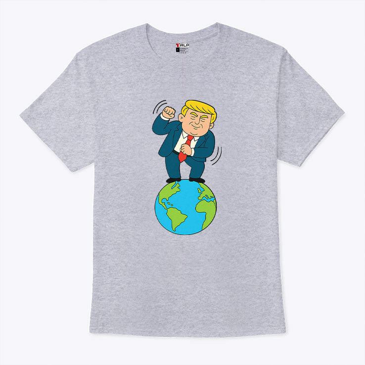Trump Dancing On Top Of The World Shirt