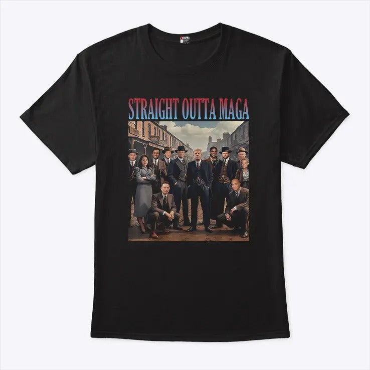 Trump Dream Team Straight Outta MAGA Shirt