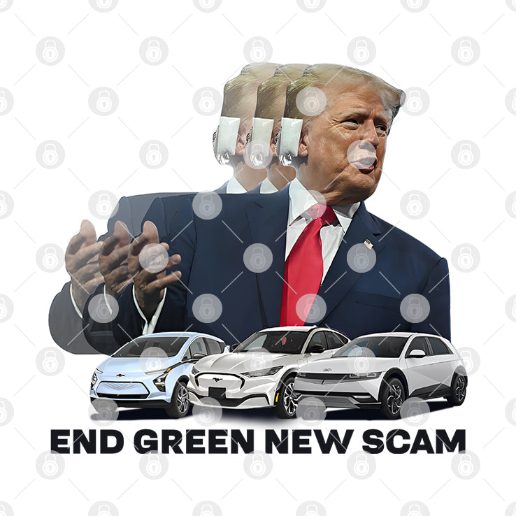 Trump End Green New Scam Shirt