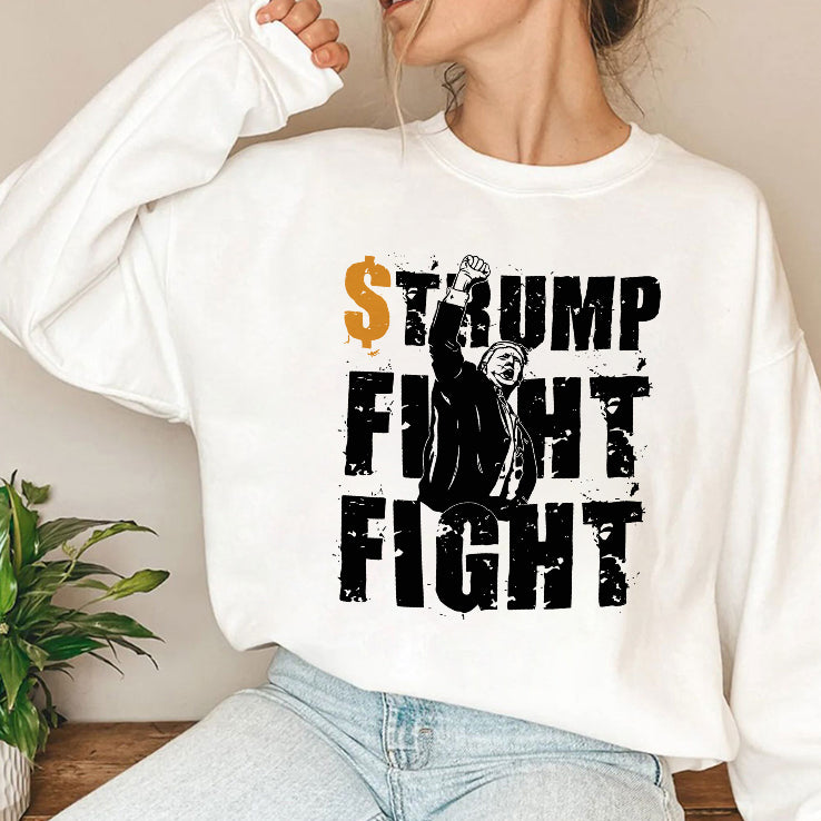 Trump Fight Fight Coin Meme T Shirt