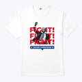 Trump Fight Fight Fight Never Surrender For America 2024 Shirt