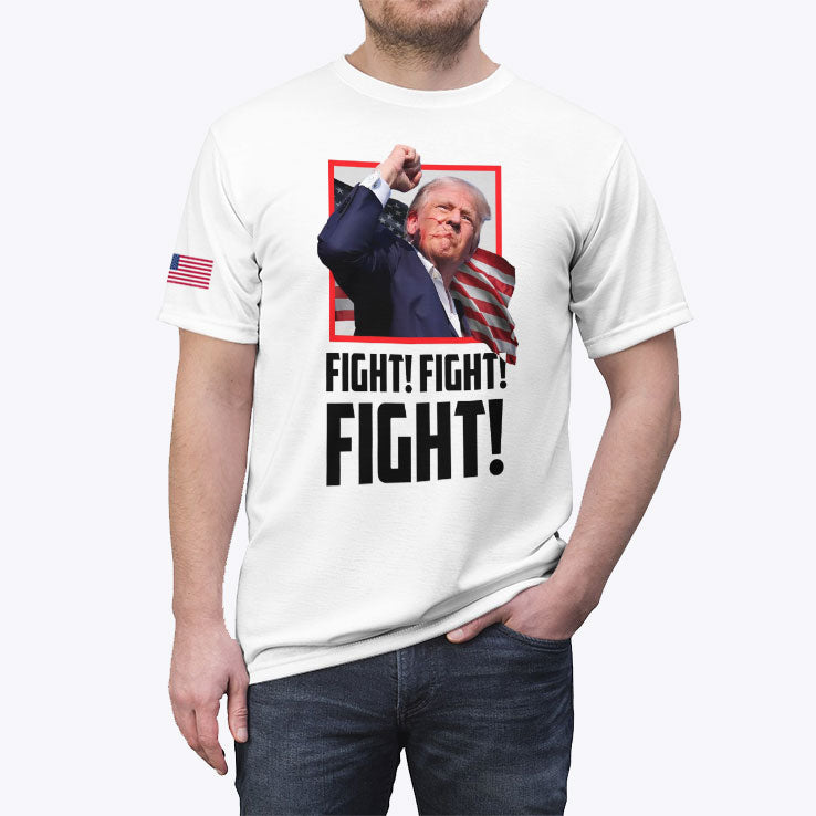 Trump Fight Shirt God Bless America