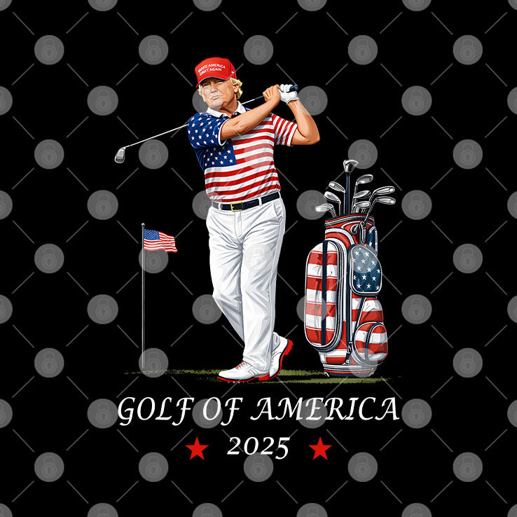 Trump Golf Of America 2025 Shirt