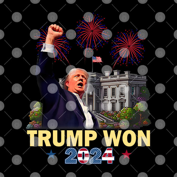 Trump I Won 2024 Get Over It Shirt