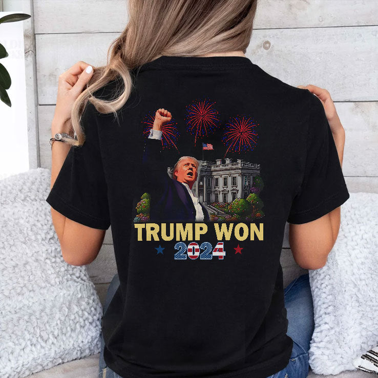 Trump I Won 2024 Get Over It Shirt
