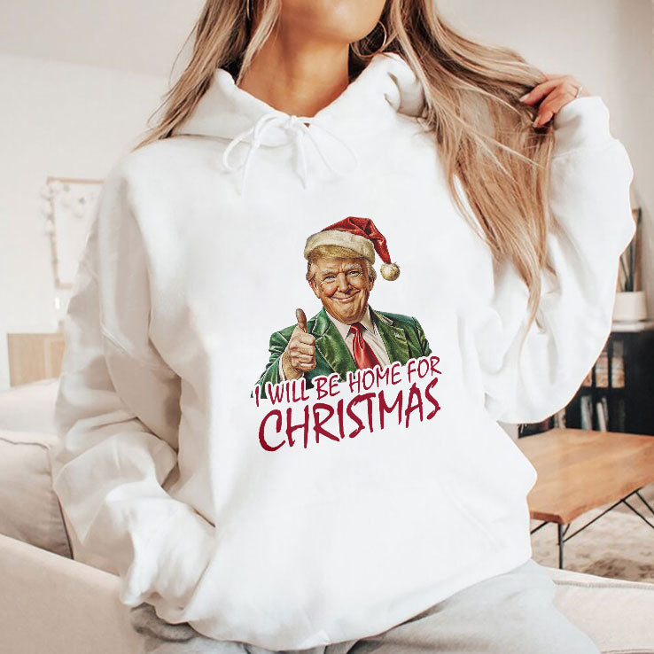 Trump I’ll Be Home For Christmas T Shirt