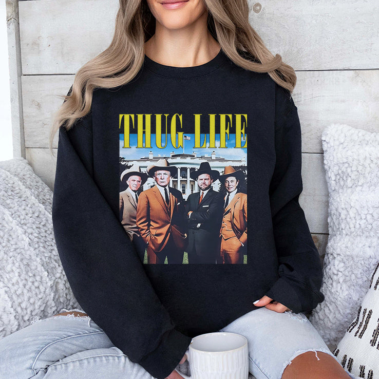 Trump JD Vance Elon Musk Robert F. Kennedy Jr Friends Thug Life Shirt