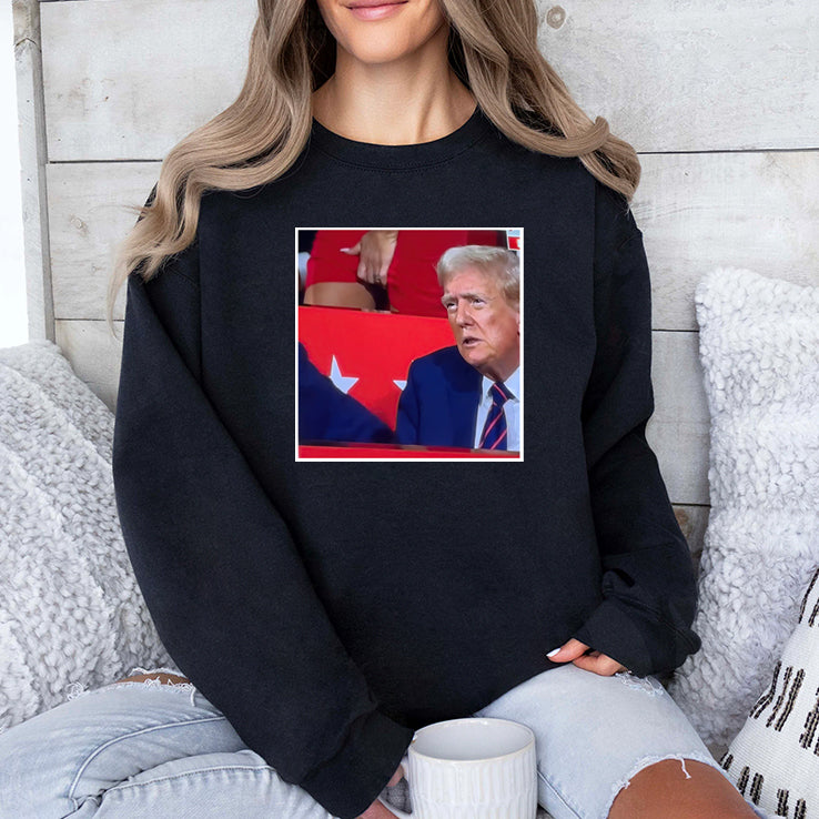 Kimberly Guilfoyle Touching Pussy Behind Trump RNC T Shirt