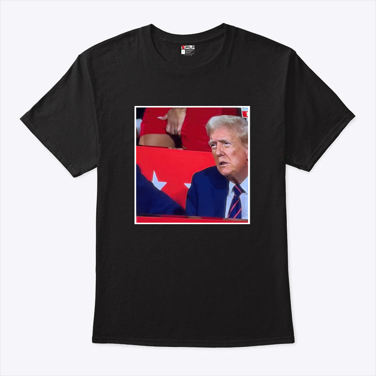 Kimberly Guilfoyle Touching Pussy Behind Trump RNC T Shirt