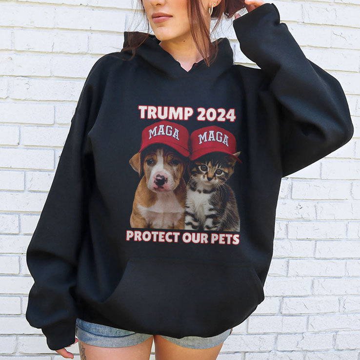 Trump Maga 2024 Protect Our Pets T Shirt